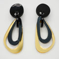 Eslabones - Tope y Argolla Negra, Dorado Espejo y Negro Humo