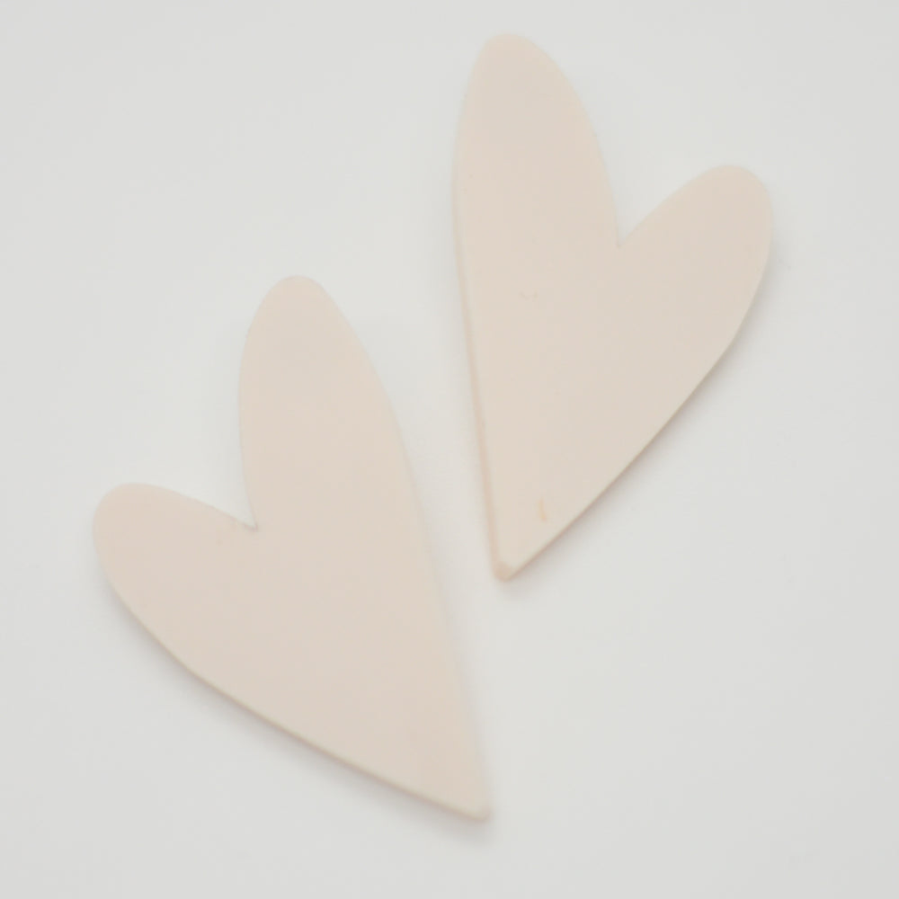 Corazón Simple XL - Marfil