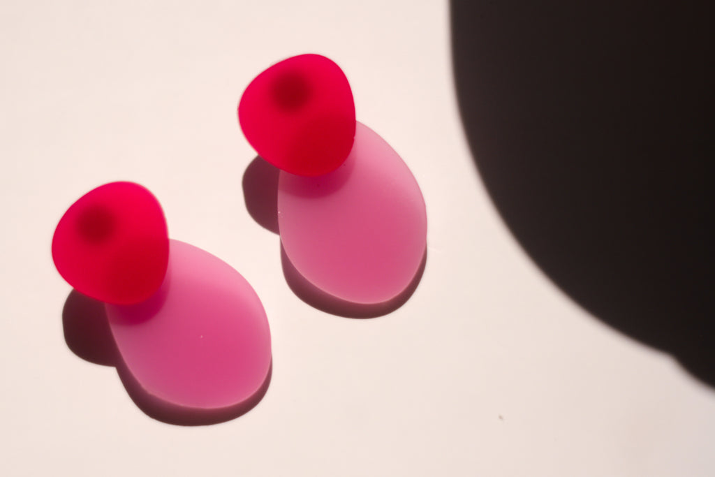 Células color Fucsia con Rosado