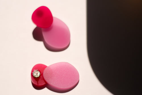 Células color Fucsia con Rosado