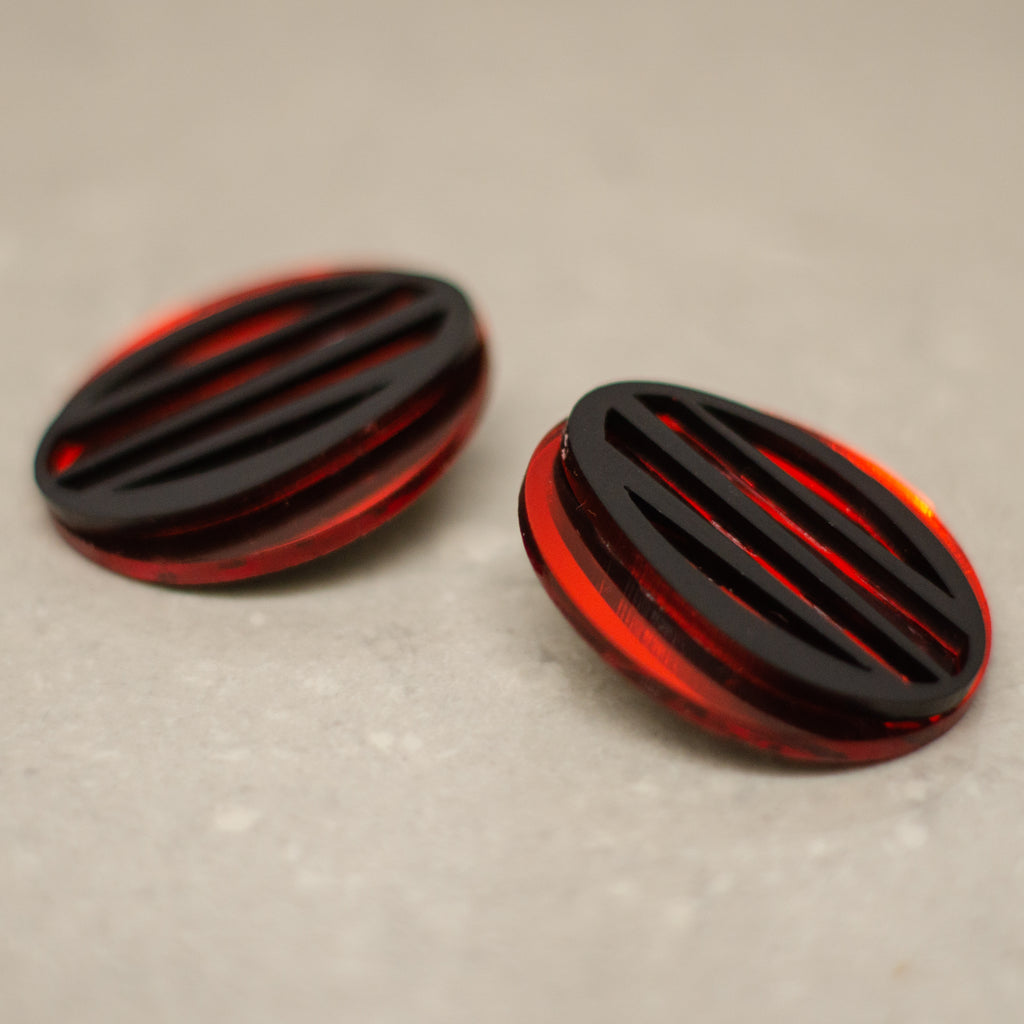 Básicos color Rojo Espejo con Negro