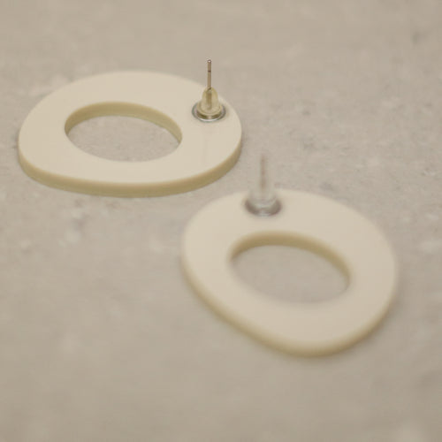 Aros Básicos color Blanco Hueso